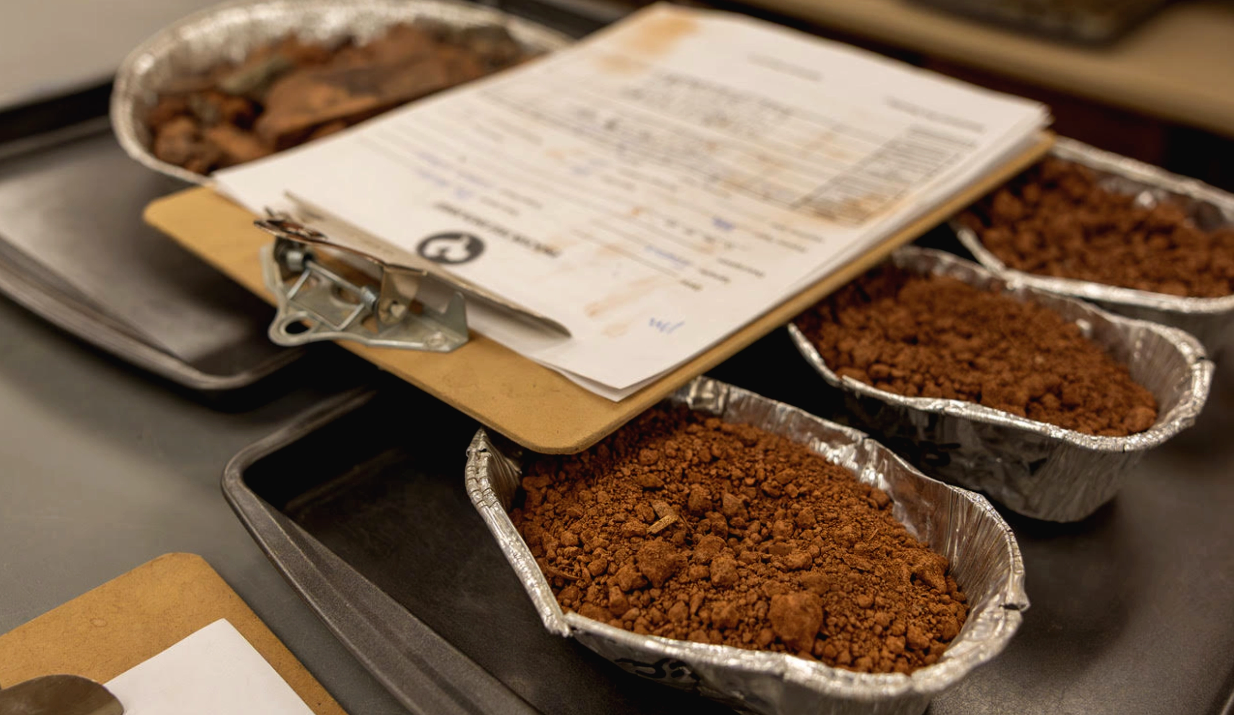 Soils laboratory testing at Ingram Engineering Services in West Chester, Pennsylvania